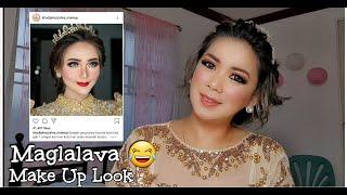 MAGLALAVA MAKE UP LOOK | INDONESIAN INPIRED MAKE UP | YNATREVS 