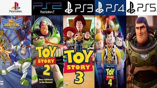 TOY STORY PlayStation Evolution PS1 - PS5 #gamehistory#evolutiongame #TOYSTORY