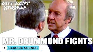 Diff'rent Strokes | Mr. Drummond Sucker Punches A Man! | Classic TV Rewind