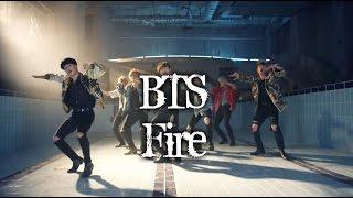 BTS - FIRE MV names/members