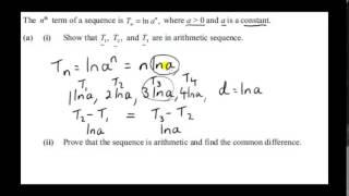 Series and Pythagorean Triples (2014 HL)