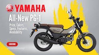 All New 2024 Yamaha PG-1: Price, Colors, Specs, Features, Availability