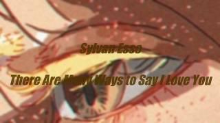 Sylvan Esso - There Are Many Ways to Say I Love You (lyrics)