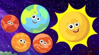 Planets Song, Our Solar System + More Nursery Rhymes for Babies