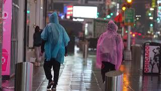 Rain Soaks NYC After Dreadful Drought - New York City