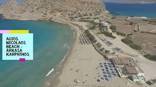 Agios Nicolaos Beach in Arkasa Karpathos