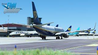 MSFS 2020 - BUSY MKStudios Bologna on VATSIM | Full flight to Brindisi