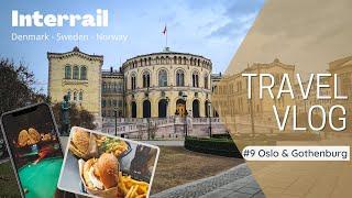 Taking the train from Norway to Gothenburg (Göteborg) Sweden | Interrail Scandinavia Backpacking