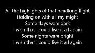 Rush - Headlong Flight (Lyrics)