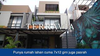 Pasrah punya rumah lahan cuma 7x12 kayak gini‼️ | TERRAVIA BSD