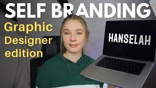 WHY IS SELF BRANDING SO HARD? Graphic Designer Personal Brand Identity Design, Redesign & Rebrand