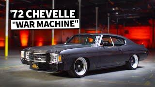 War Machine! Pro-Touring inspired '72 Chevelle built for EVERYTHING // Build Biology