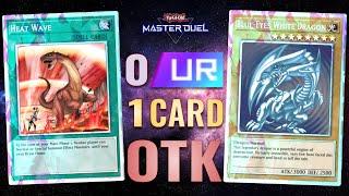 Yu-Gi-Oh! Master Duel - Trolling w/ 0 UR Blue-Eyes 1 Card OTK Rage Deck in Synchro x Link Festival