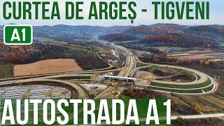 AUTOSTRADA A1 Curtea de Argeș - Tigveni | Sibiu-Pitesti Sectiunea 4 | 14.11.2024 | Porr