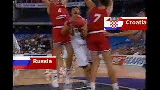 RUSSIA vs CROATIA / 1994 World Championship /  Semi - Final