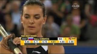 Isinbayeva with new world record - from Universal Sports