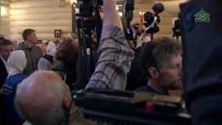 Малое освящение храма всех святых, в земле Санкт-Петербургской просиявших, в Левашове 12 мая 2018 го