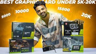 Best Budget Graphic Cards Under 5000 to 15000 | Latest One