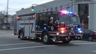 Fort Lee,NJ Fire Department Rescue 2 & Squad 2