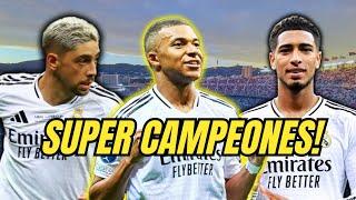 REAL MADRID CAMPEÓN DE SUPERCOPA #mbappe#supercopa#vinicius