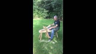 Shave Horse Demonstration