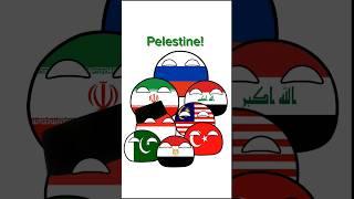 Me Palestina! | #countryballs #freepalestine #molang #shorts