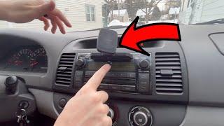 APPS2Car CD Phone Holder for Car, Anti Shake CD Player Phone Mount, Magnetic Phone Mount - Review