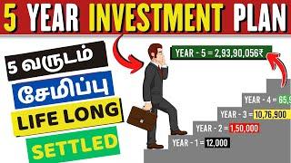 5 Year Investment Plan | How to Become a Crorepati with Smart Investing | Animated book show