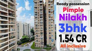 Resale 3bhk flat for sale in vishal nagar pimple nilakh pune | Ready flat 3 bhk vishal nagar pune