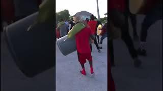 Turks and Caicos Island Boys Junkanoo Practice