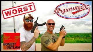 The Top 5 Worst Guns With Honest Outlaw 