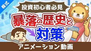 投資初心者が絶対に知っておくべき「暴落の歴史」とその対策【株式投資編】：（アニメ動画）第433回