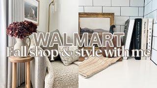 *NEW* WALMART FALL DECOR 2024 | FALL SHOP & STYLE WITH ME