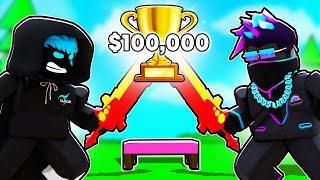 I Joined a $100,000 Tournament In Roblox BedWars!