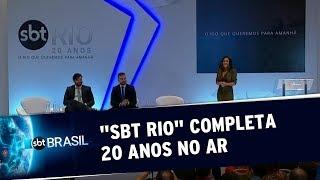 Telejornal "SBT Rio" completa vinte anos no ar | SBT Brasil (02/11/19)