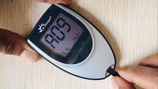 How to Use Dr Morepen Gluco One BG Glucometer Monitor | Demo to Test Blood Glucose Sugar at Home