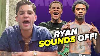 Ryan Garcia wants to kick Spence's A** for Derrick James; Will rematch Haney!