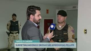 Polícia apreende armas e mais de 20 kg de drogas de facção ligada ao PCC em Sarzedo (MG)