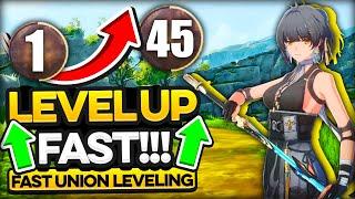How to LEVEL UP EXTREMELY FAST in Wuthering waves Fast Union Leveling