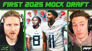 FIRST 2025 MOCK DRAFT AFTER WEEK 18 | NFL Stock Exchange