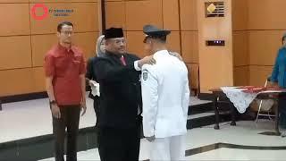 Pelantikan dan pengambilan sumpah jabatan Pj Bupati Belitung, Mikron Antariksa