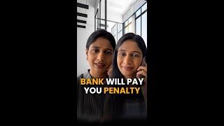 Bank will pay you Penalty #finance #shorts