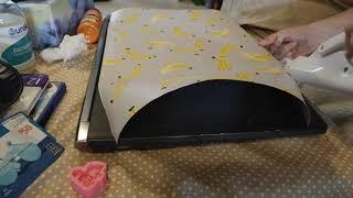 Using a book cover as a laptop skin (Replacing my old laptop book cover skin) - Catherine
