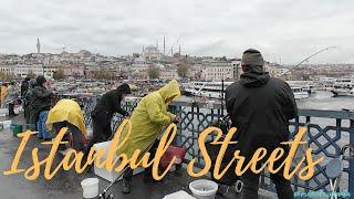 Exploring Istanbul: A Walking Tour of Galata Bridge and Surrounding Streets