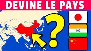 Devine le PAYS sur la CARTE du Monde ️ | Quiz Géographie