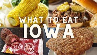 What to Eat in Iowa (it's more than just corn)