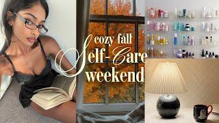 my fall self care routine  at home facial, trader joe’s haul, decorating my new house