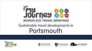 Sustainable Travel Developments in Portsmouth at Workplace Travel Briefing July 13th 2023