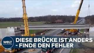 MÜNSTERLAND: Wie man blitzschnell eine rekordverdächtige Brücke aufbaut | WELT Magazin