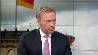 KOALITIONSKRISE: Christian Lindner macht Machtkampf in der Union einfach sprachlos